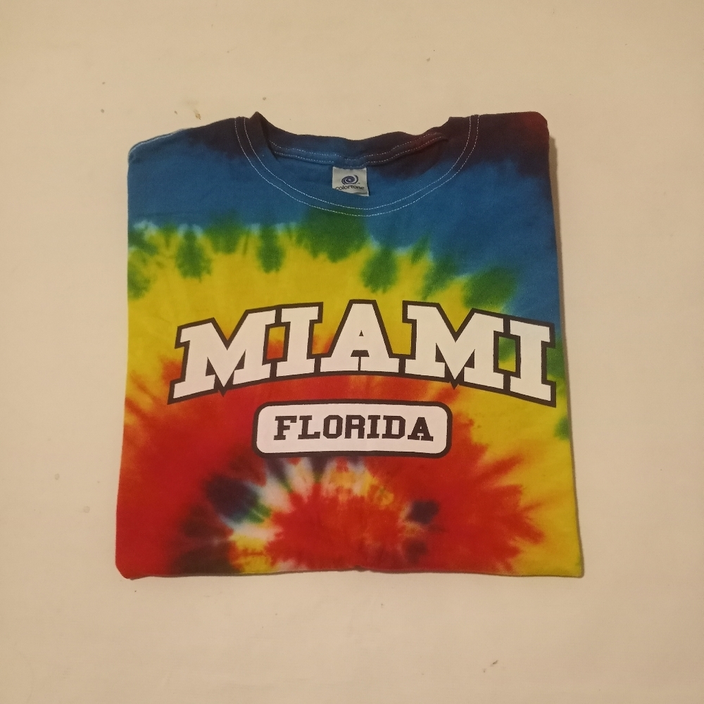 MIAMI FLORIDA DYE T-SHIRT